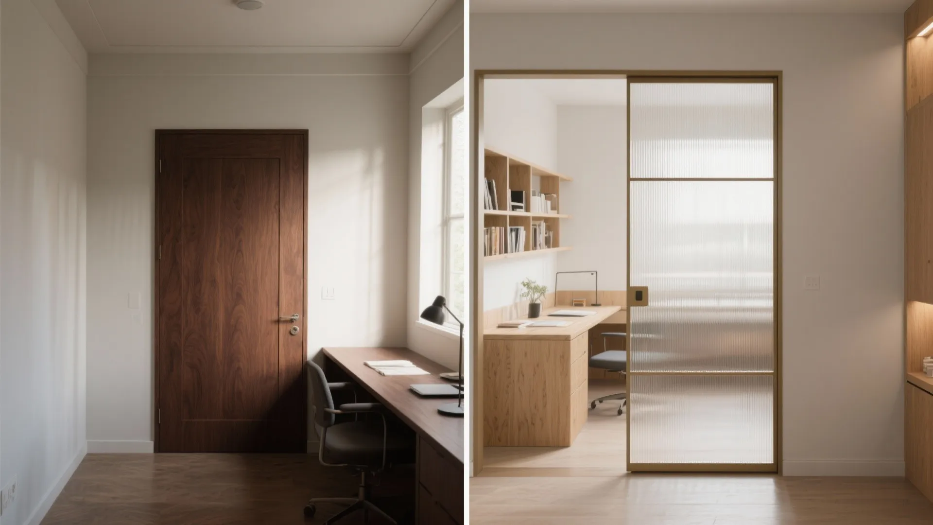 Glass-Fronted Collaboration Pods for Visibility and Focus