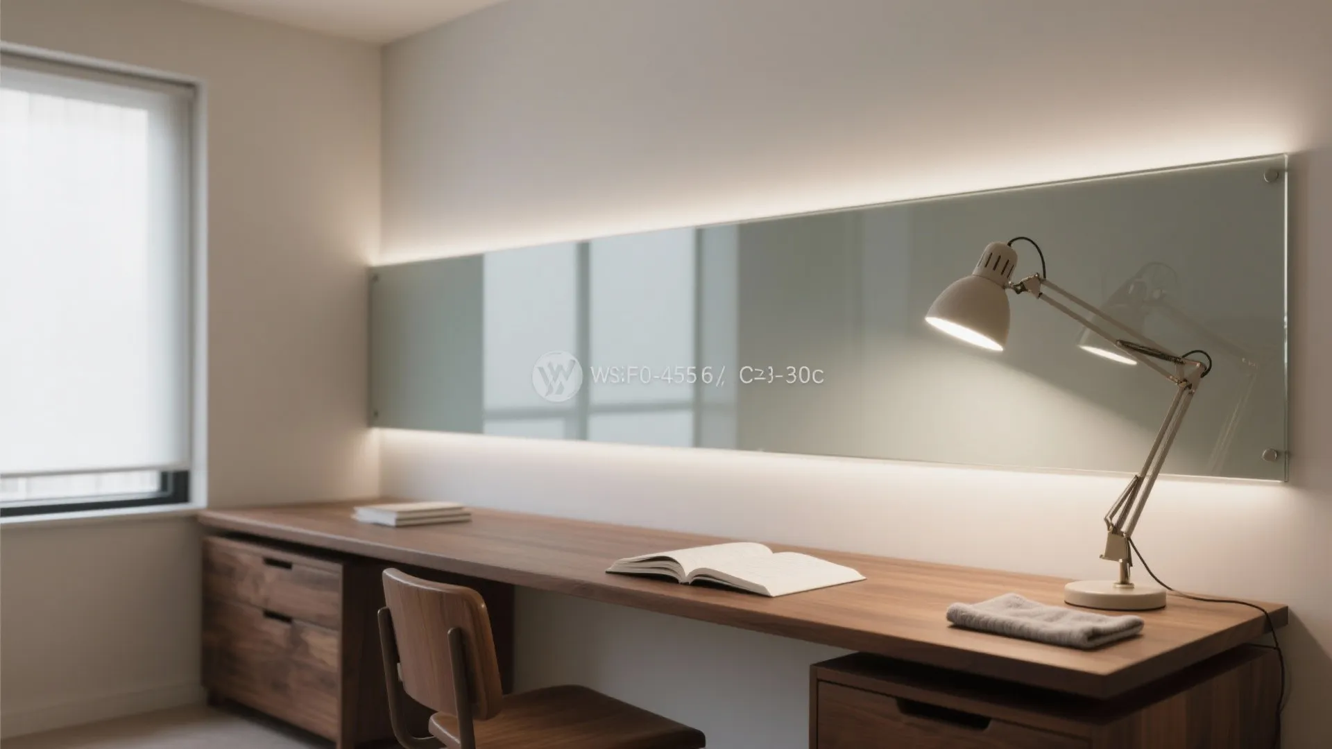 Glass Backsplash Logic, but for Light