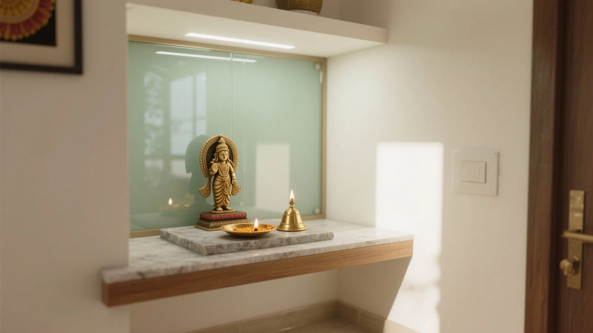 Glass Backdrop for Light and Clarity