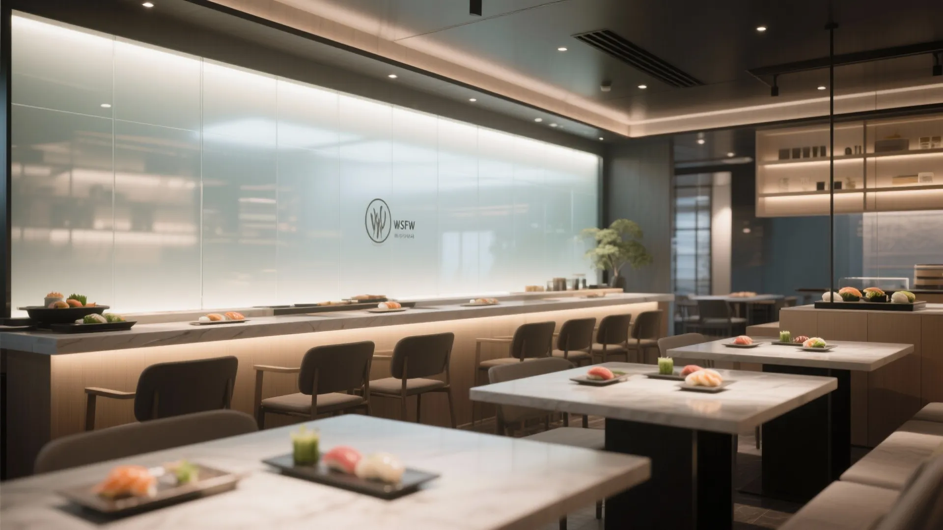 Glass Backdrop Elegance