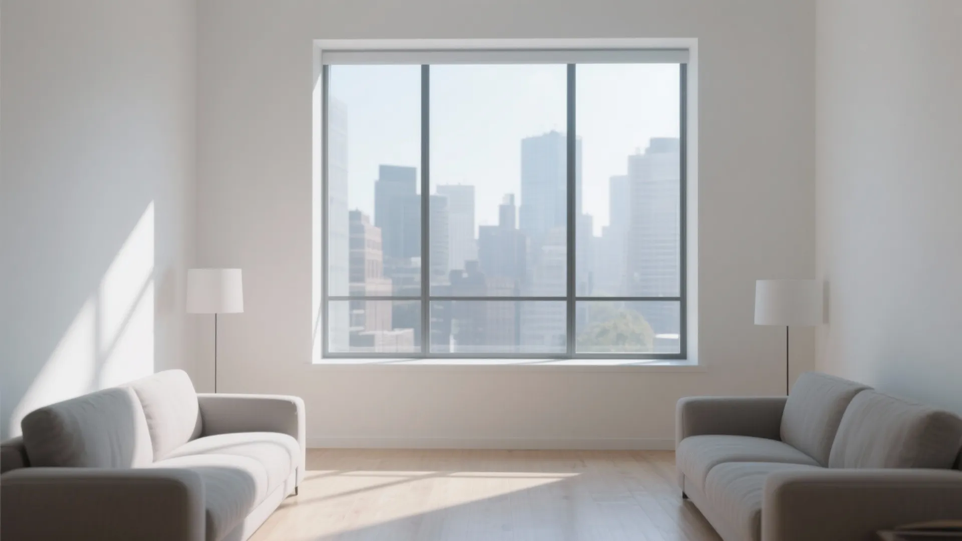 7. Glass Backdrop for More Light