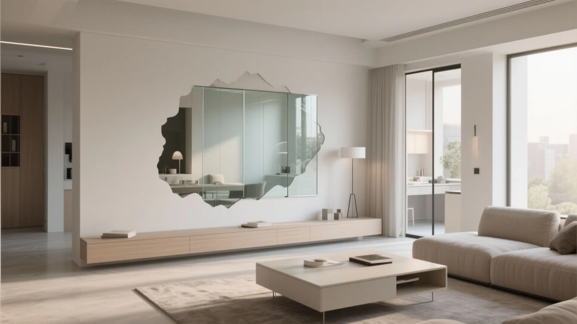 2. Glass-Backed Cutouts