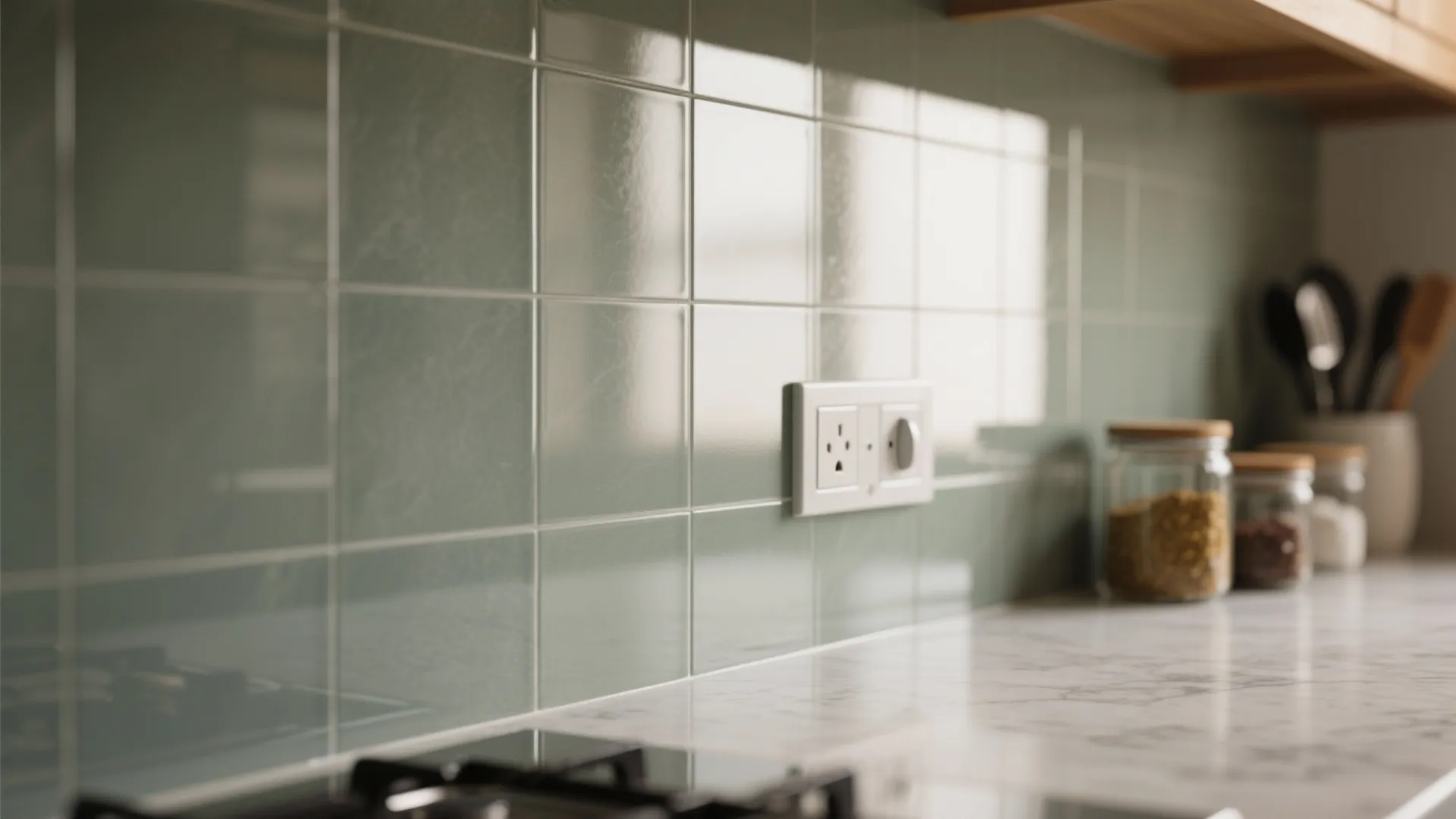 The Airy Illusion of a Glass Backsplash