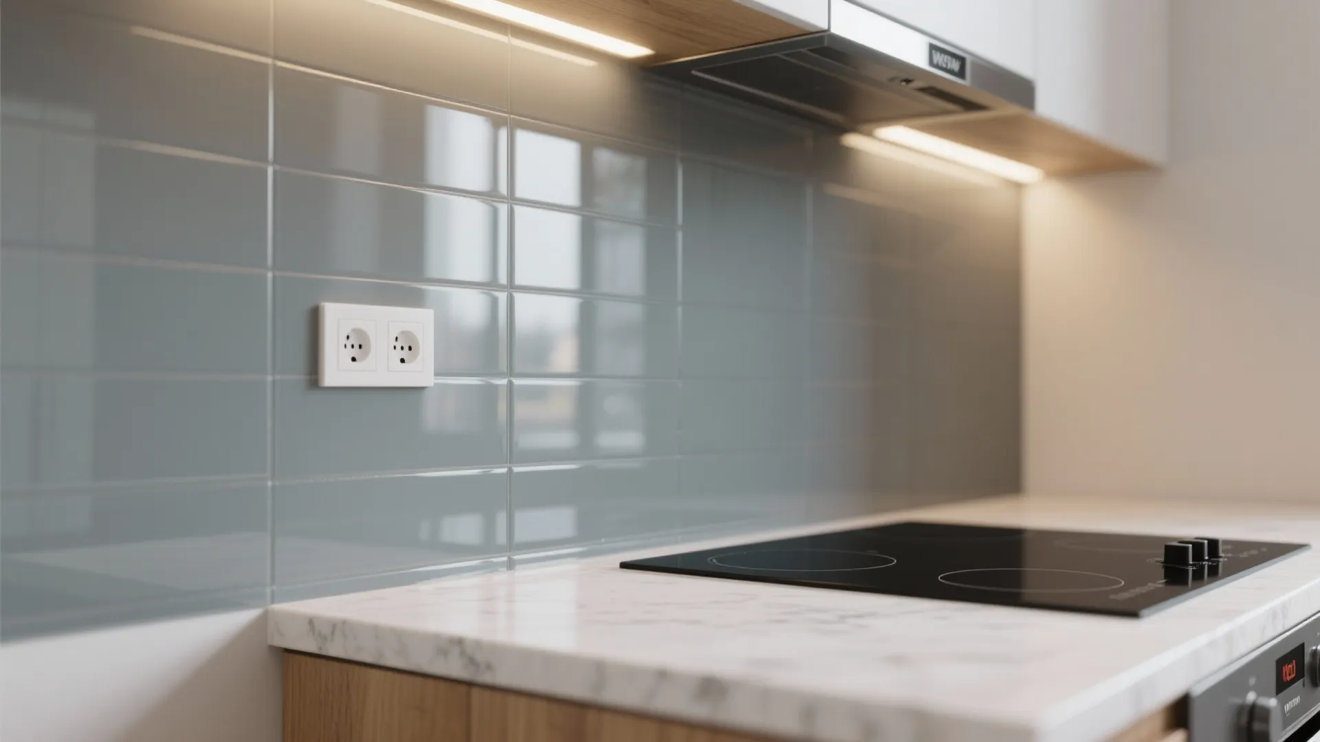 The Lightness of a Glass Backsplash