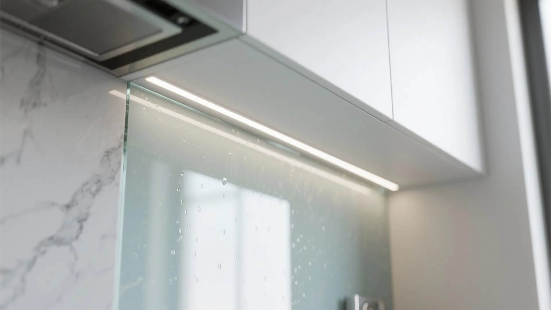 Glass Backsplash: Bright, Clean, and Easy to Maintain