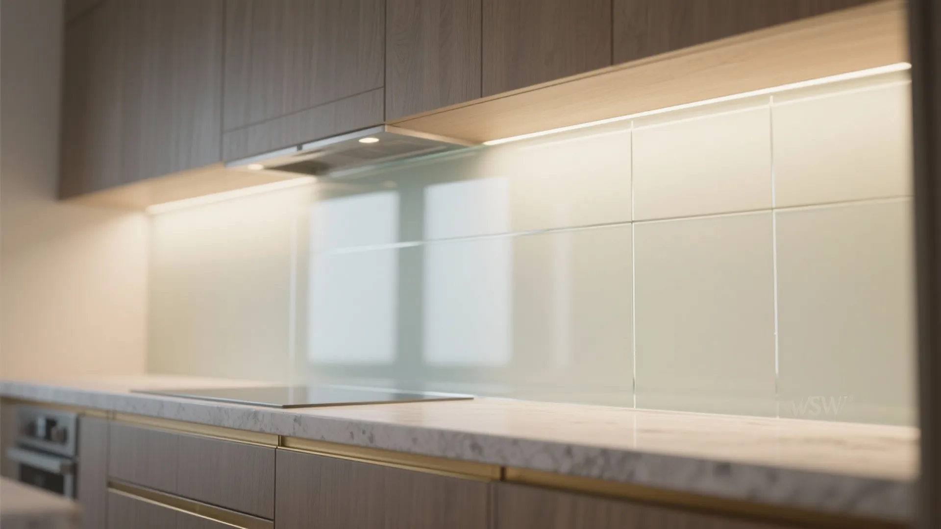 The Airy Elegance of Glass Backsplashes
