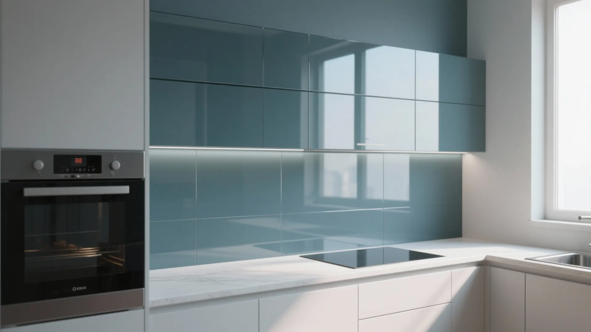 6. Glass Sheet Splash