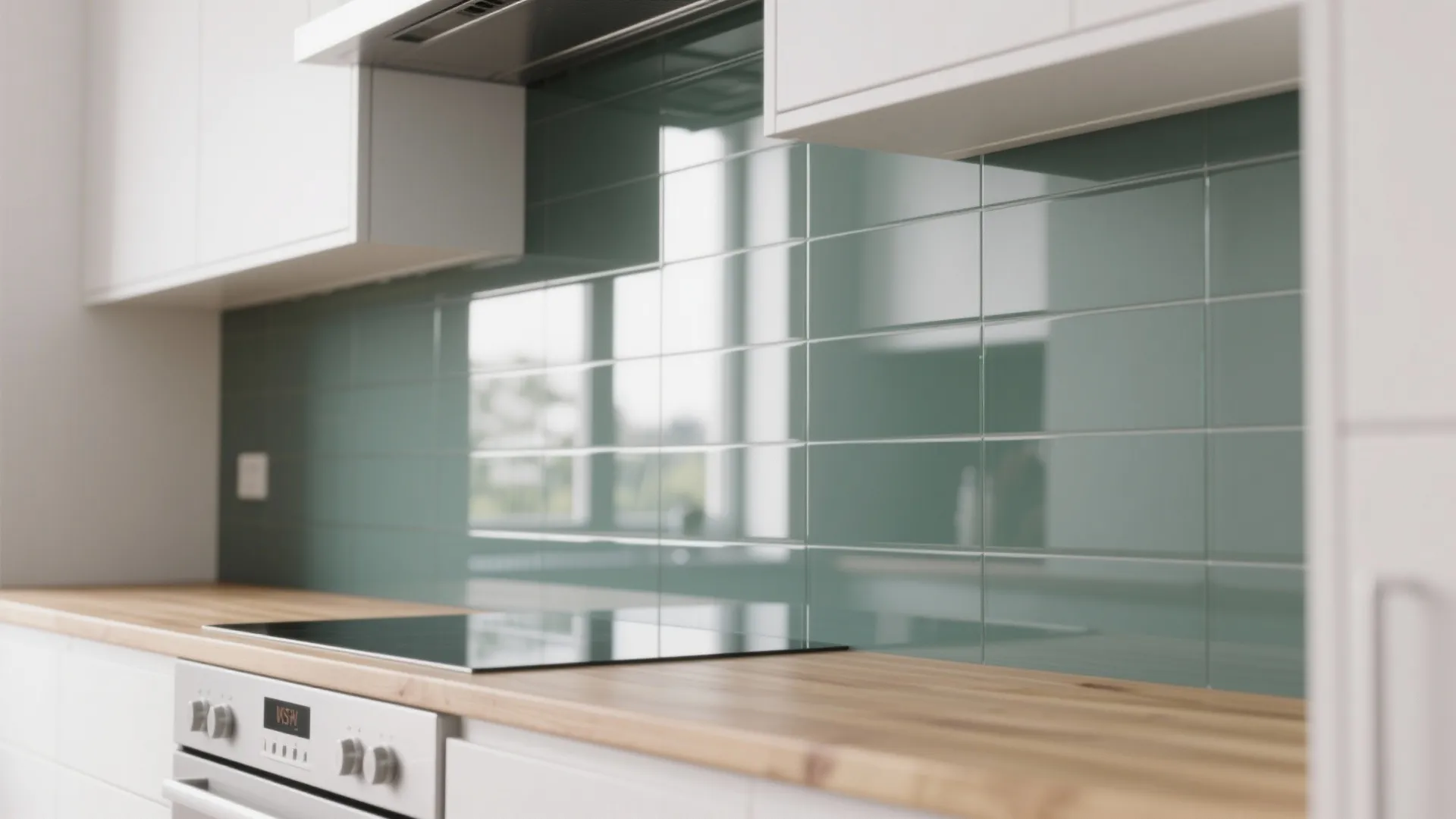 Glass Backsplash Transparency