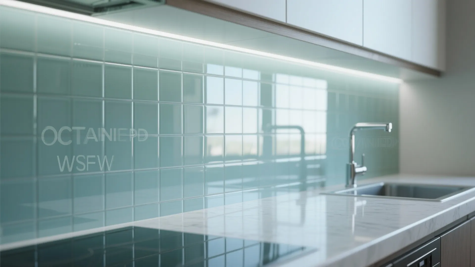[Section: Glass Backsplash for Openness]