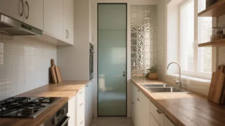 5 Glass Backsplash Kitchen Ideas for Small Kitchens