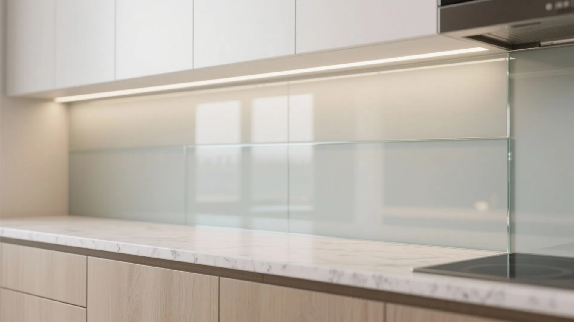 The Airy Glass Backsplash (And Other Light-Reflecting Surfaces)