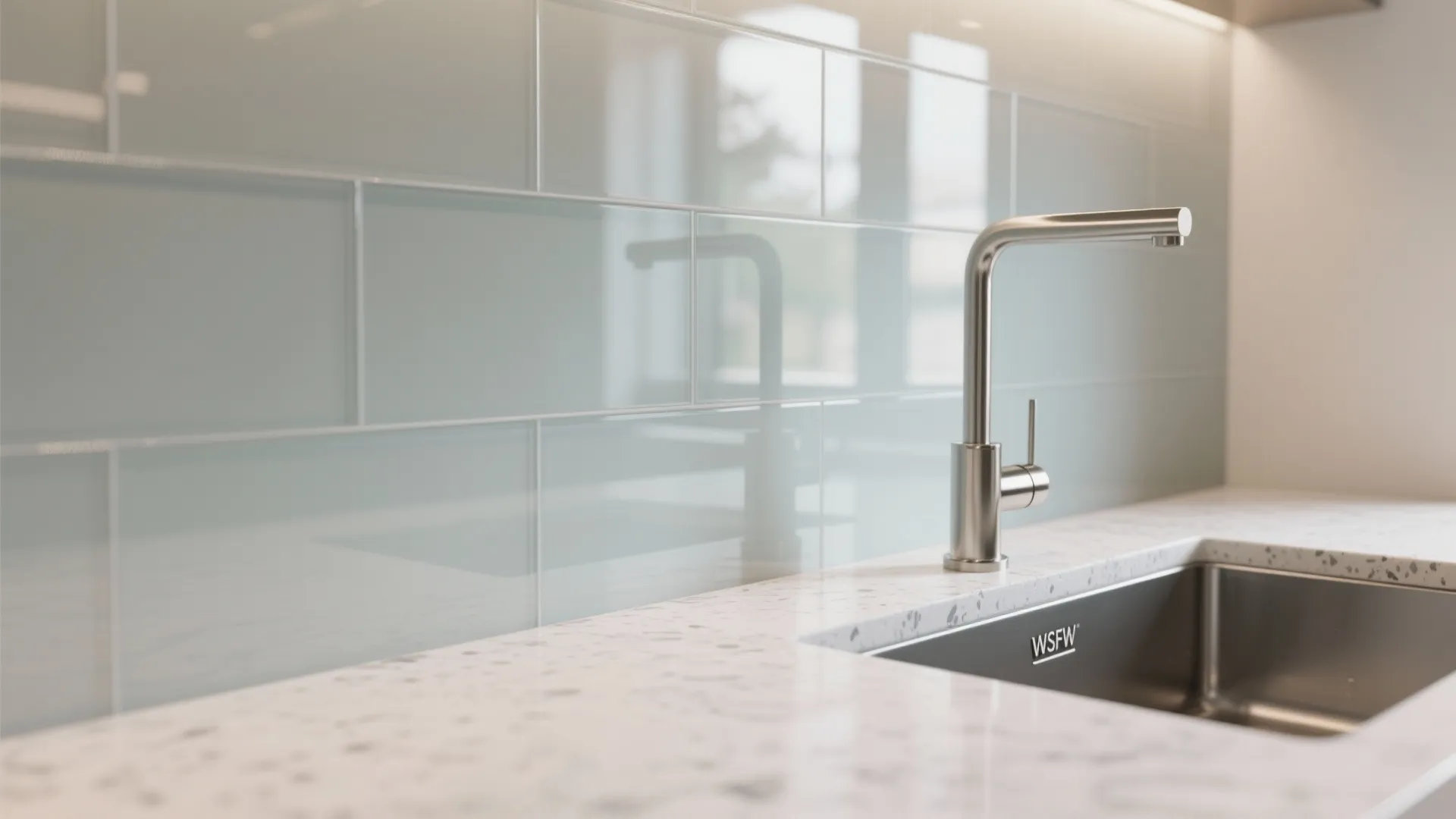 The airy boost of glass and reflective finishes