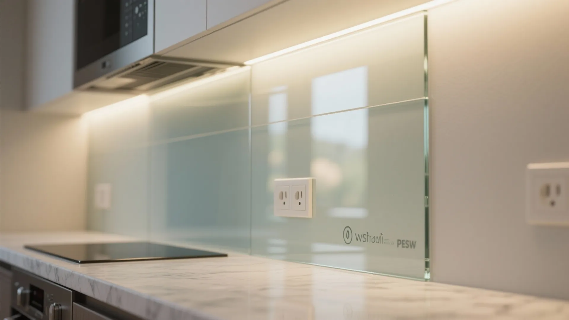 Daylight, Gloss, and a Glass Backsplash for a Brighter Core