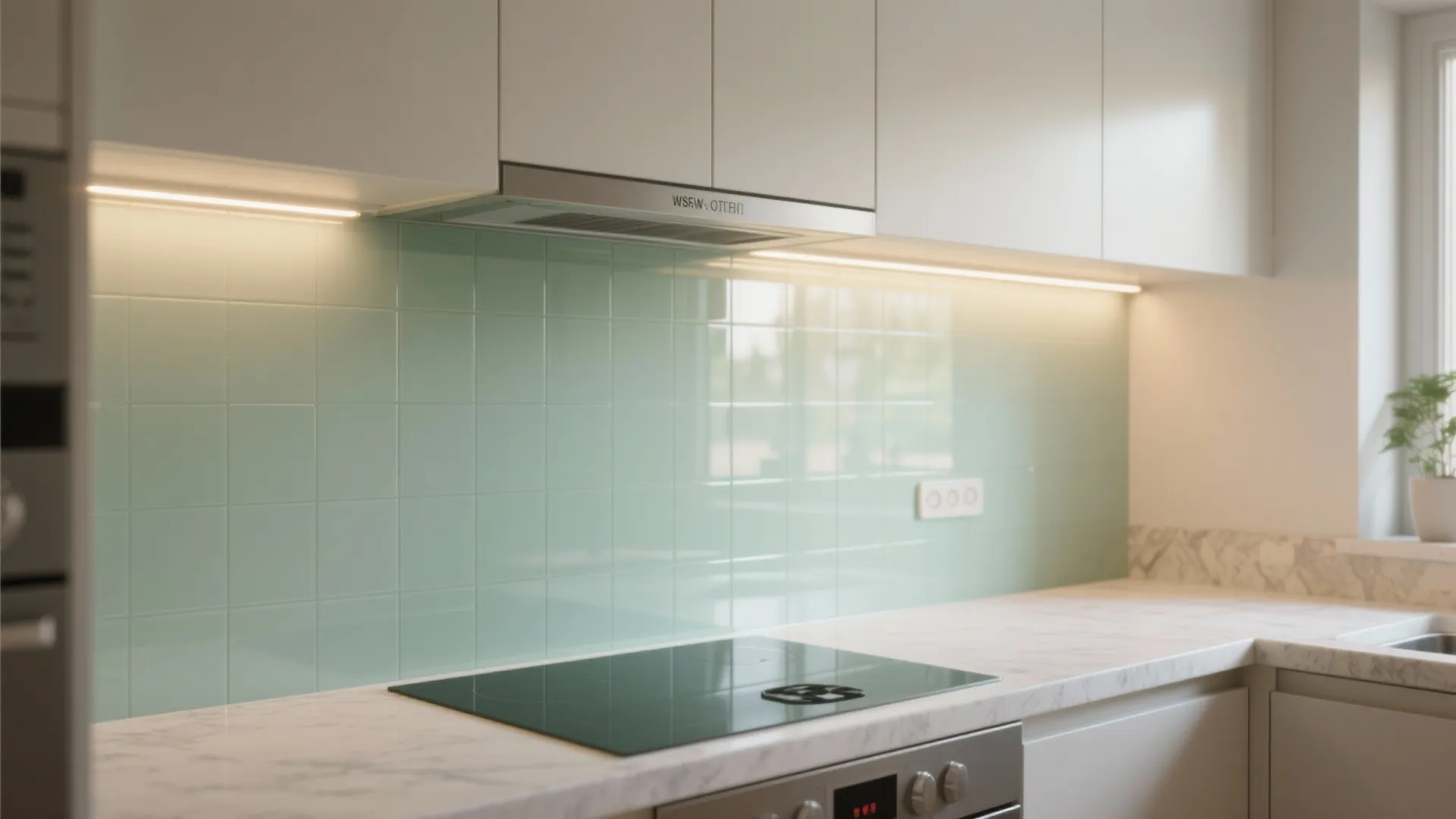 The Openness of a Glass Backsplash
