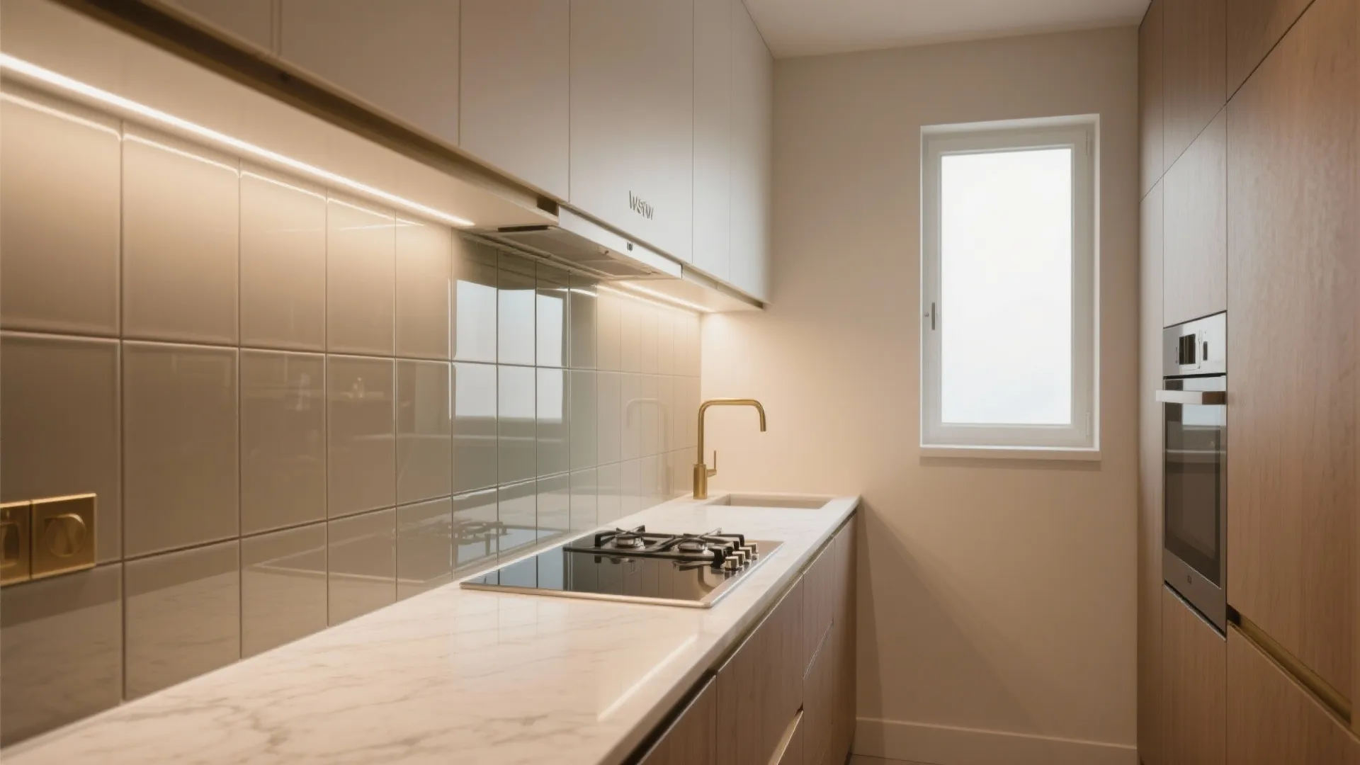 Glass Backsplash Transparency