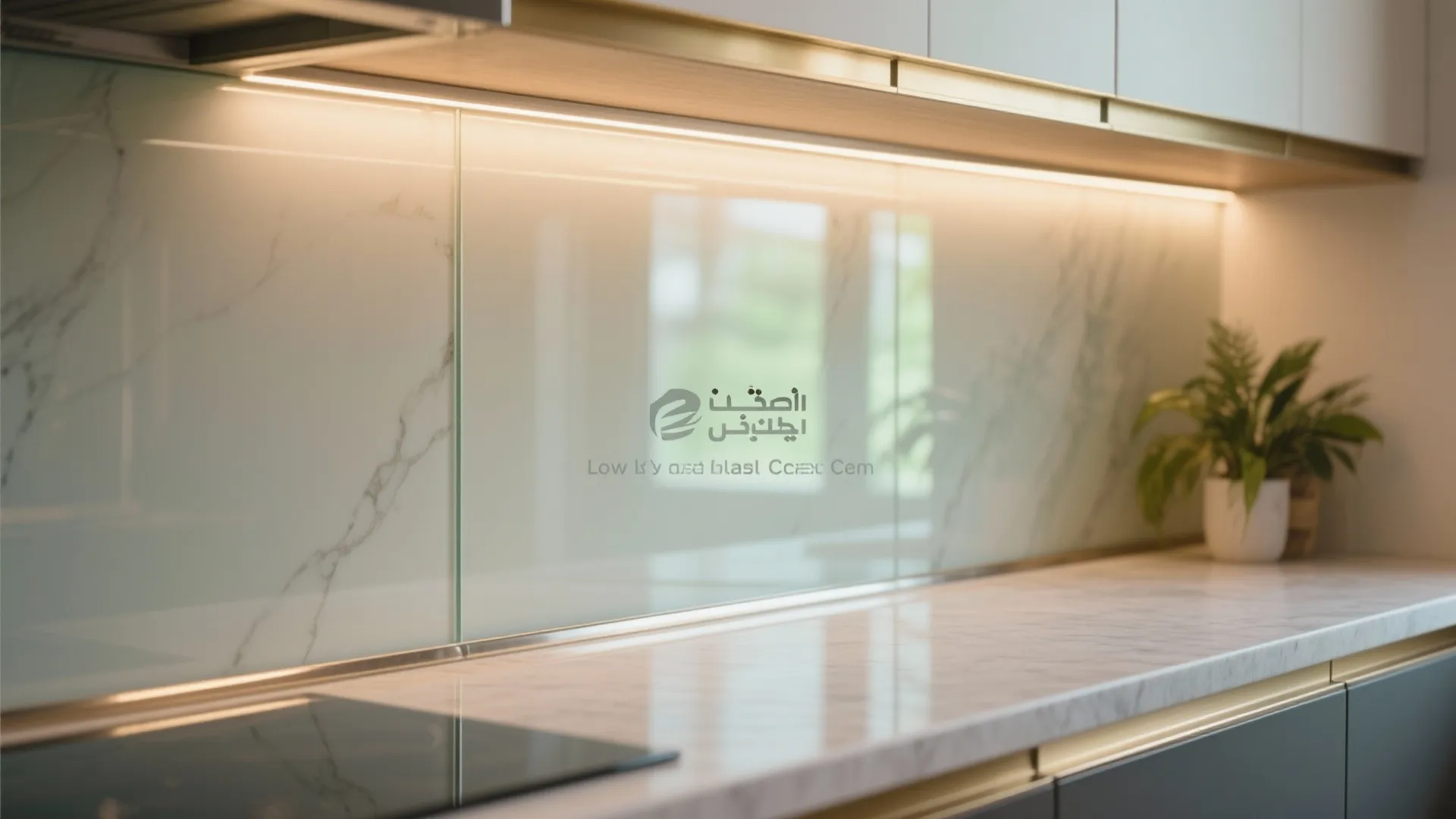 Glass Backsplash and Reflective Surfaces