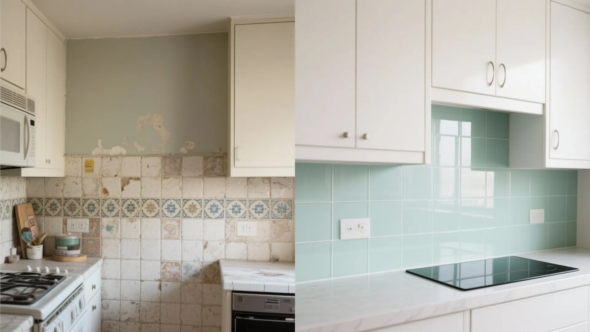Glass Backsplash for Bright, Easy-to-Clean Surfaces