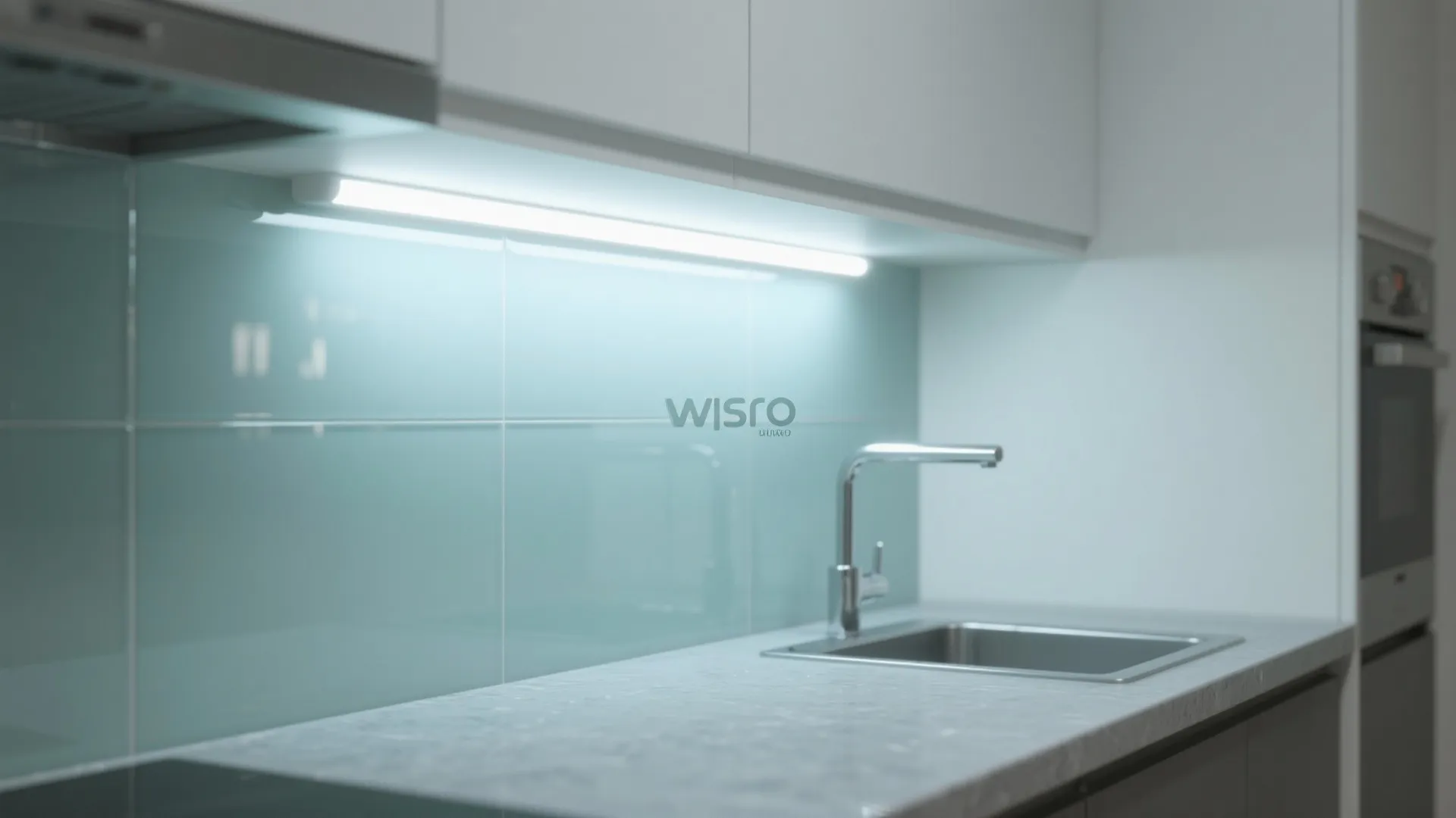 2) Glass backsplashes for bounce and brightness