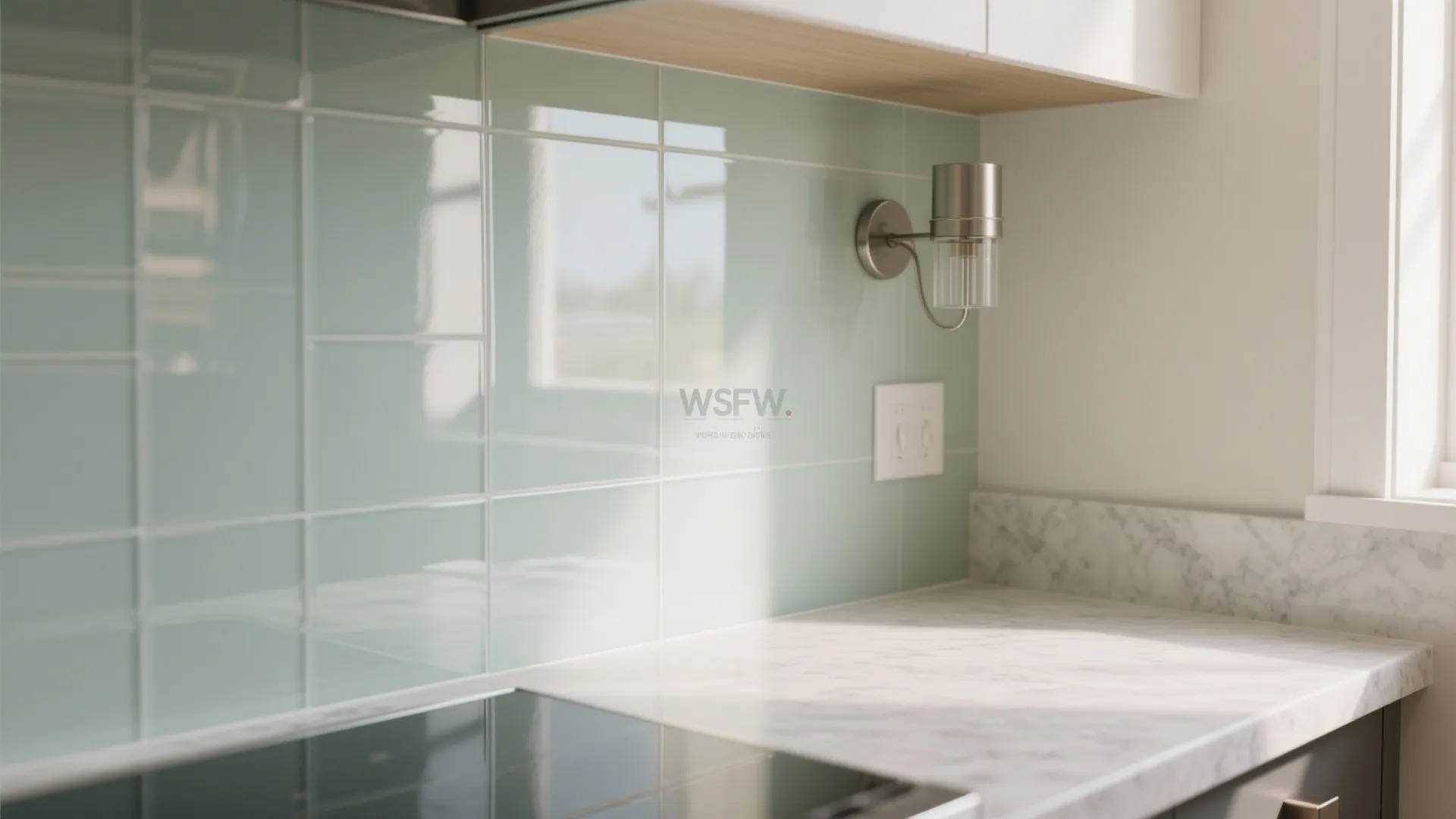 Light-Bouncing Surfaces and a Glass Backsplash