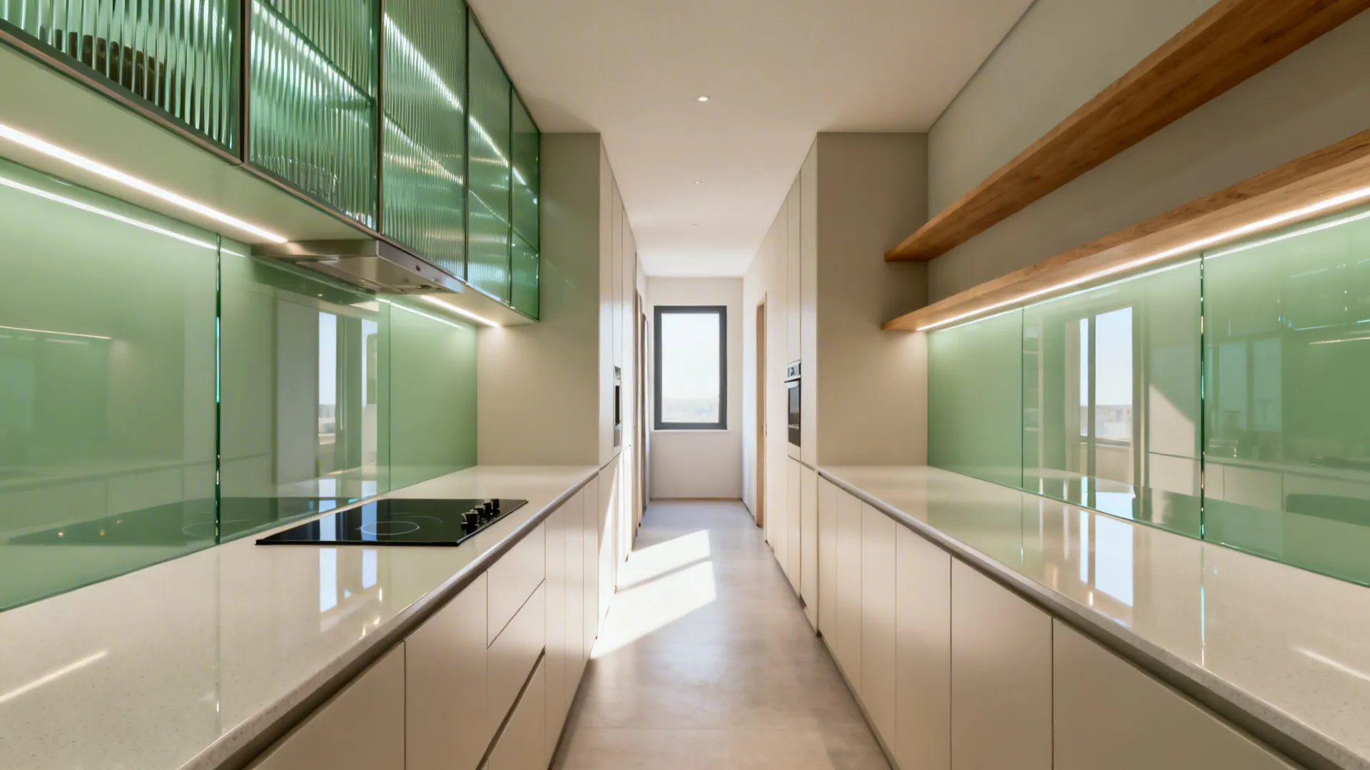 Light-Transmitting Surfaces for a Brighter Galley