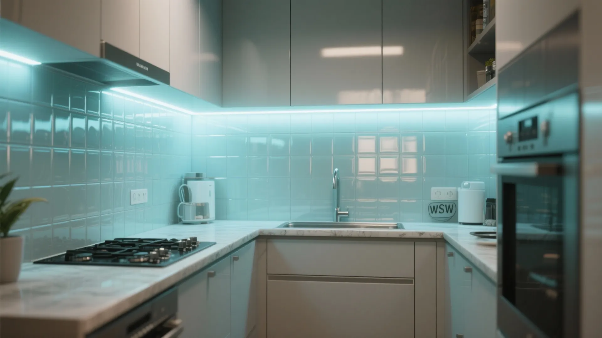 Glass Panel Light Play