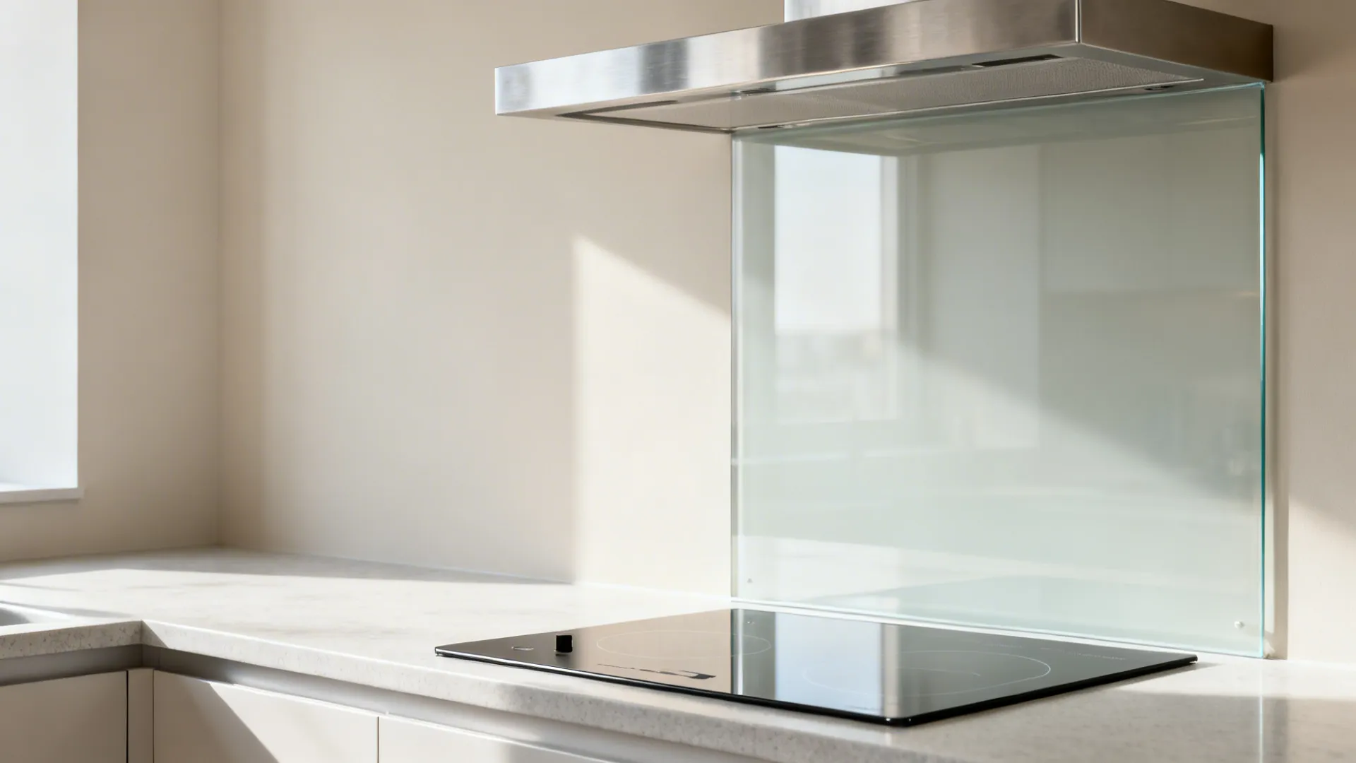 Glass Backsplashes for Light and Depth