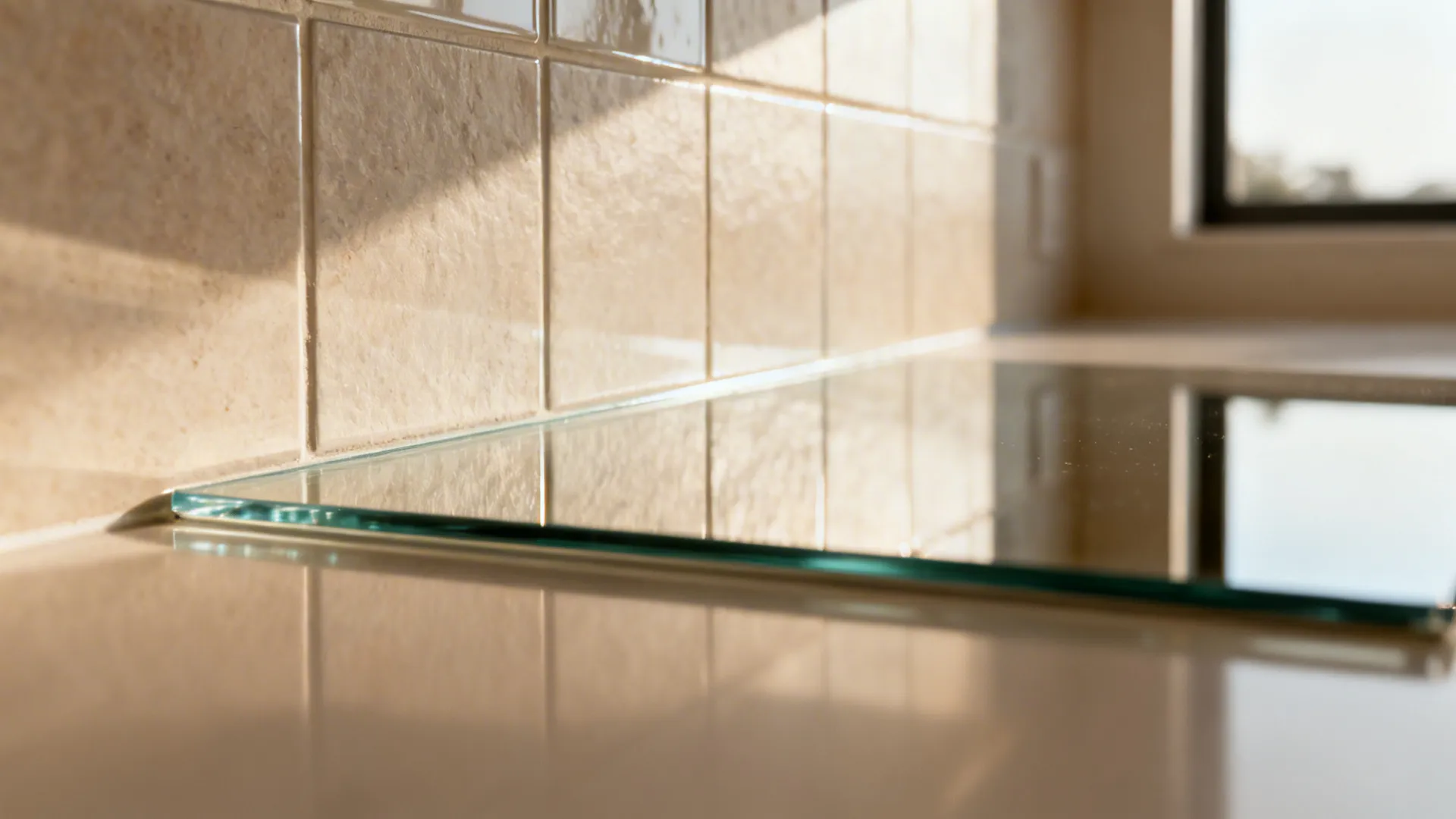 2) Glass Backsplash Sightlines & Island Orientation