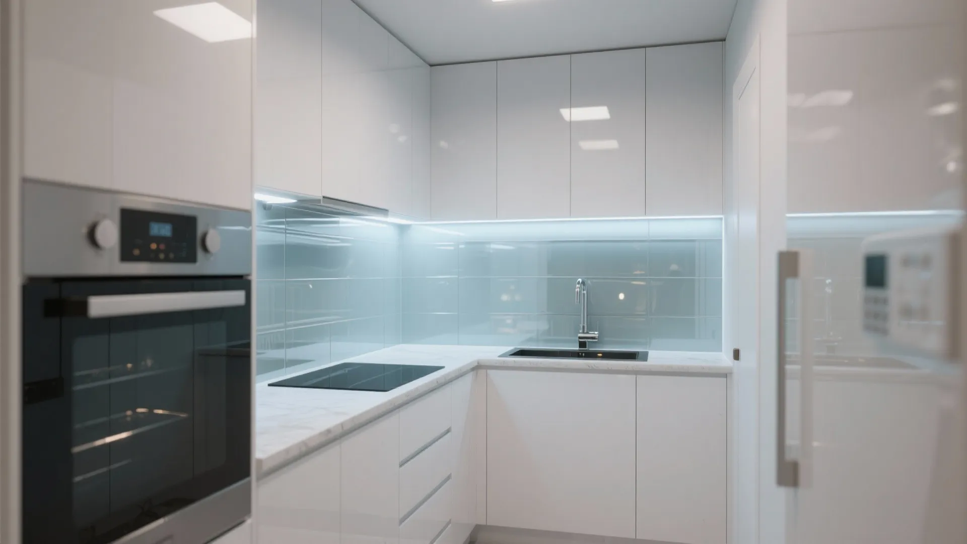 3: Sleek Glass Panels