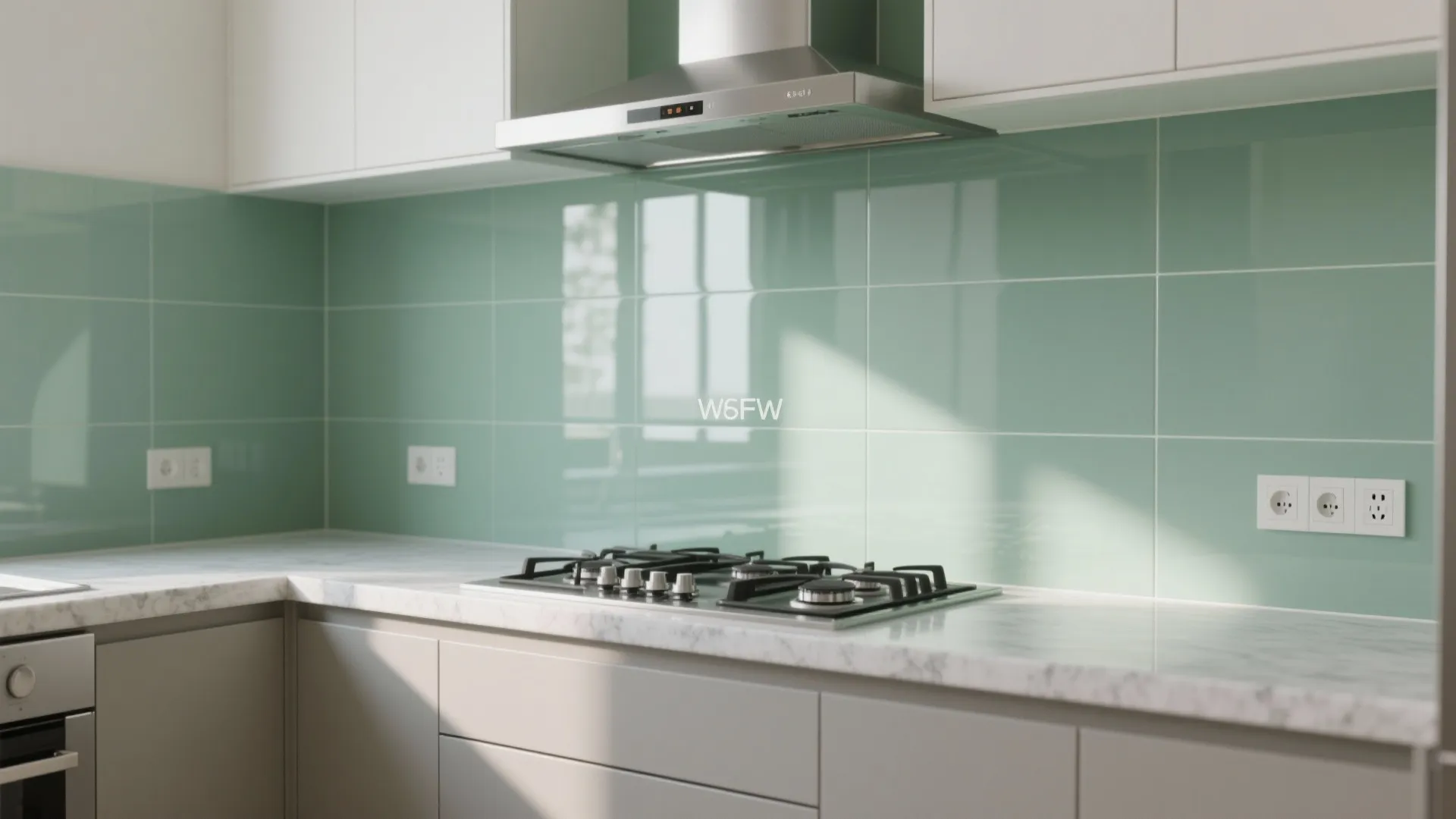 Glass Backsplashes for Brighter Kitchens