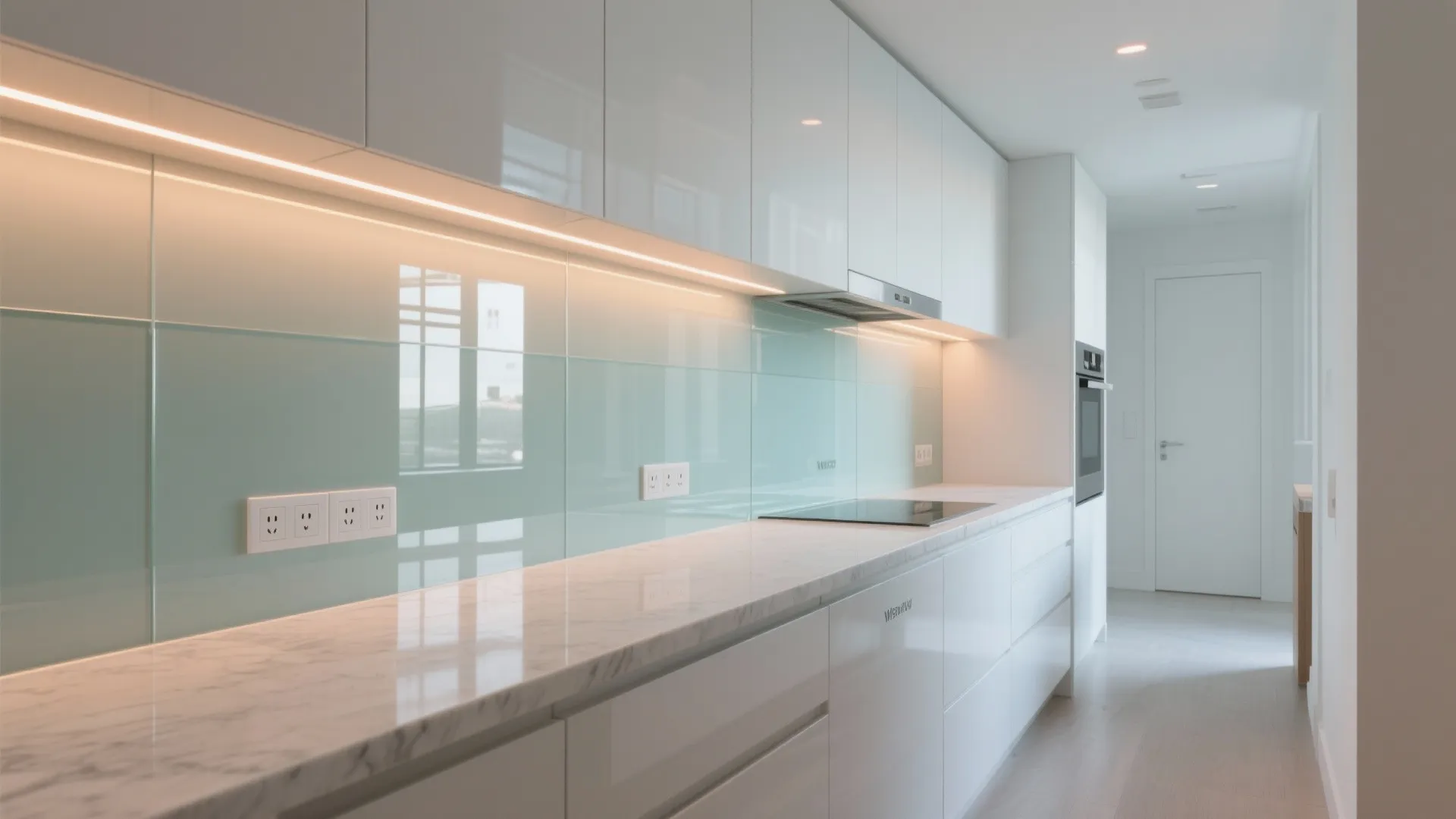 The See-Through Magic of a Glass Backsplash