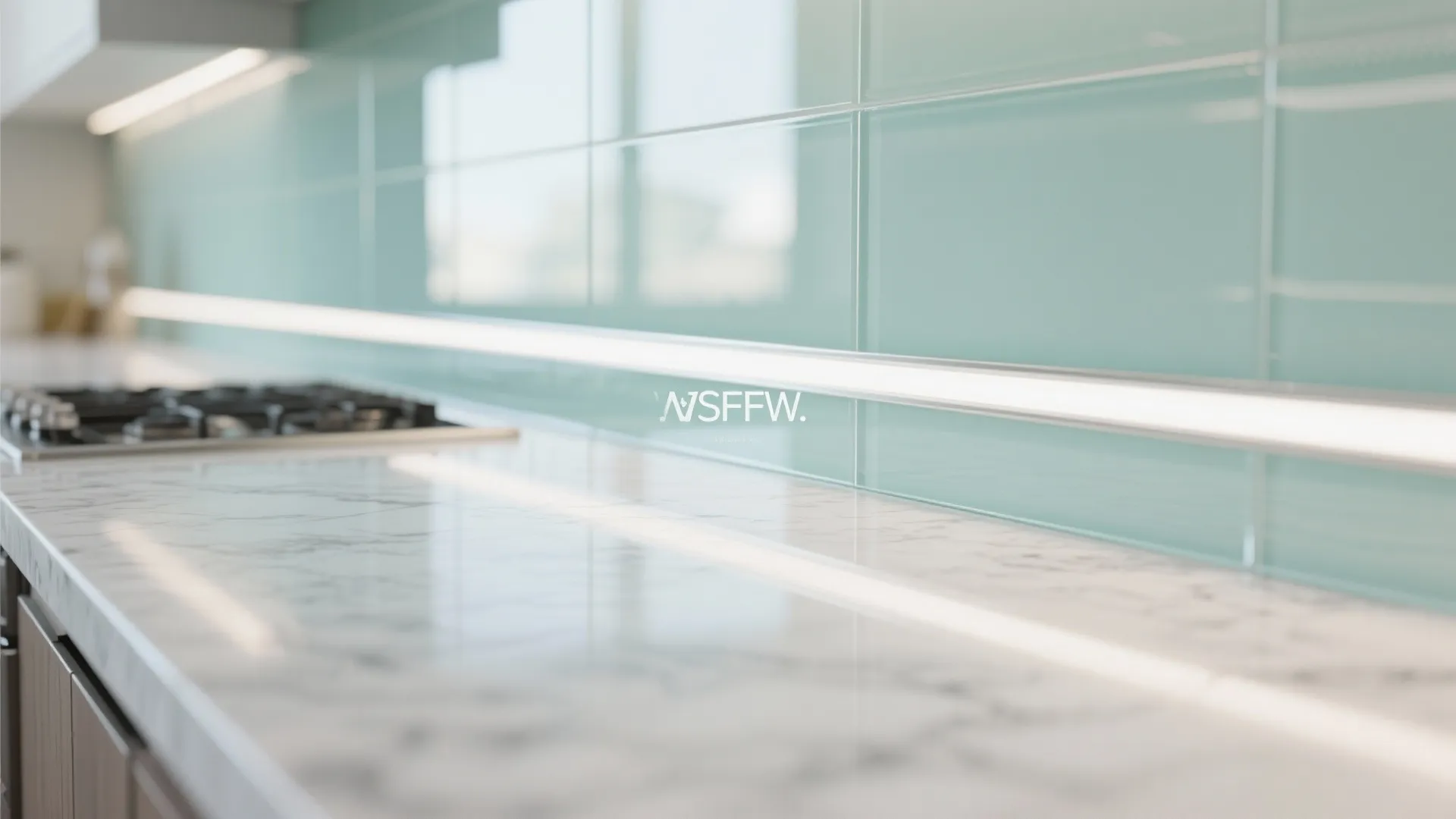 Glass Backsplash For Light, Airy Kitchens