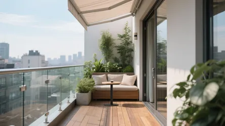 5 Glass Balcony Design Ideas for Small Spaces