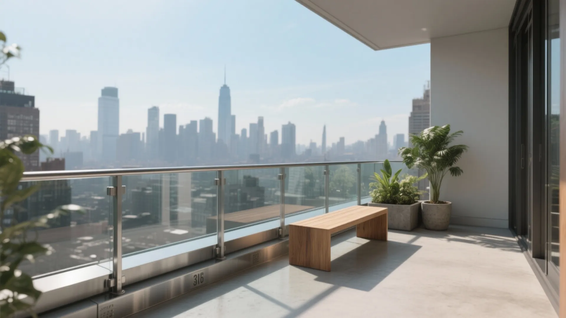 5 Balcony Design Glass Railing Ideas to Maximize Space: Real designer tips for small balconies: light, safety, privacy, and style—without losing the view