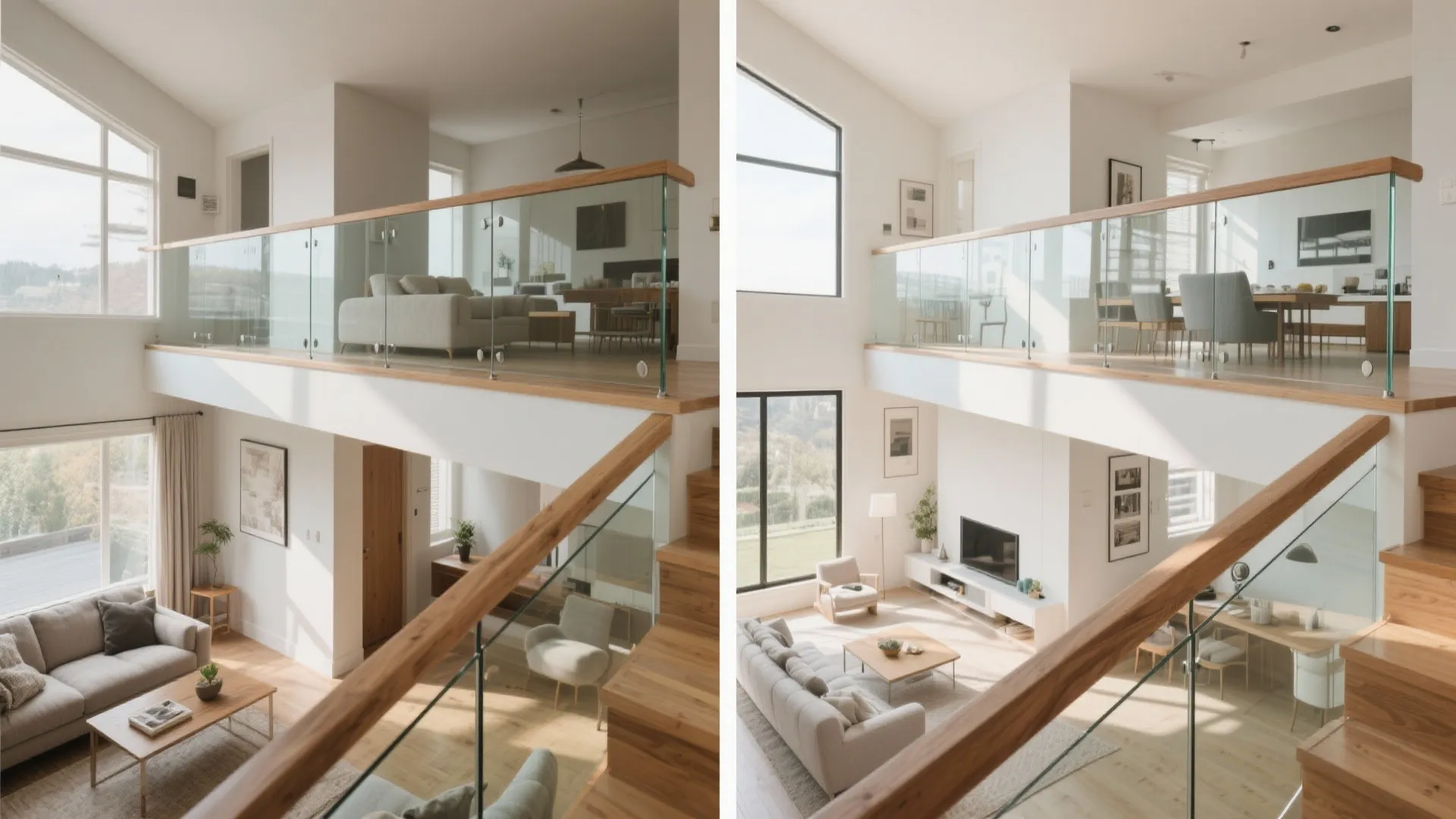 2. Glass Balustrades for Openness