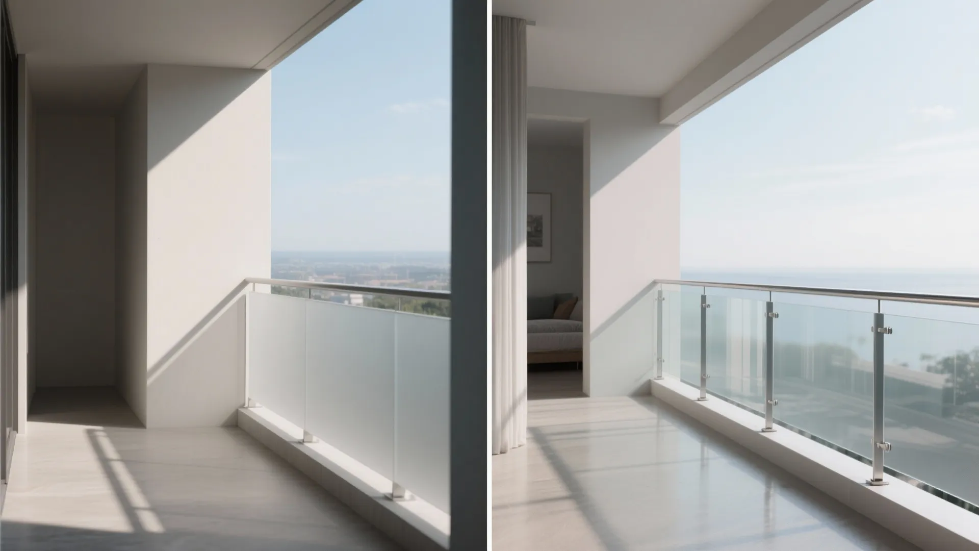 Glass Balustrade for Light and View