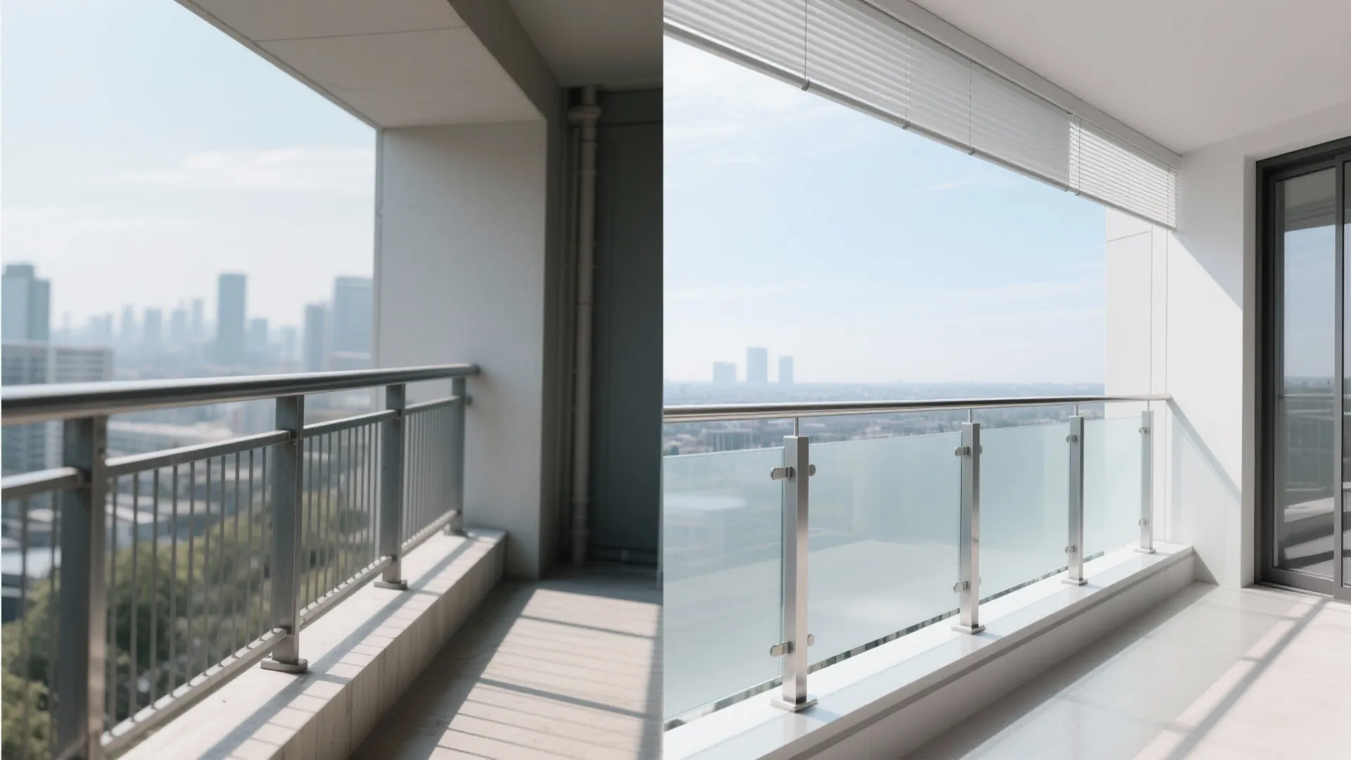 Glass Balustrades and Wind Screens for Openness
