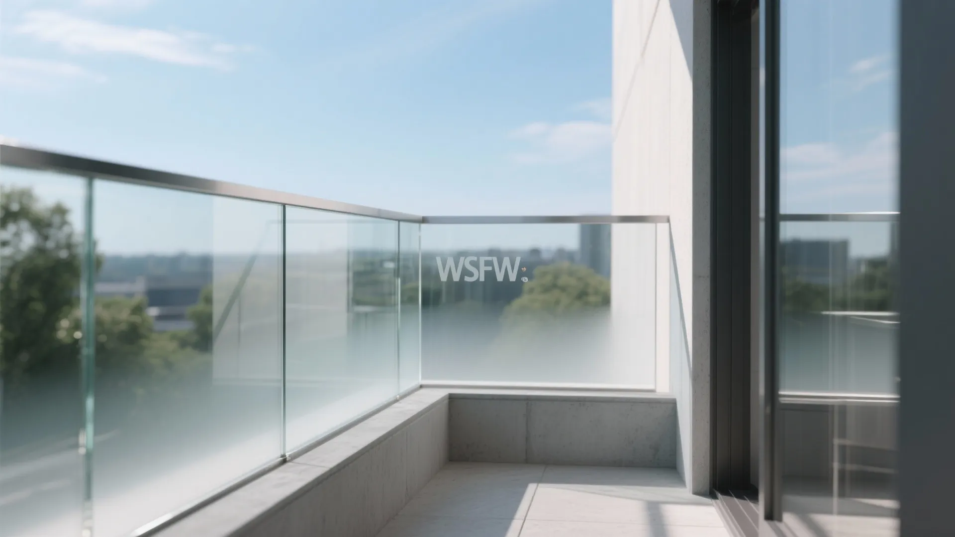 Glass Balustrade for Airy Views