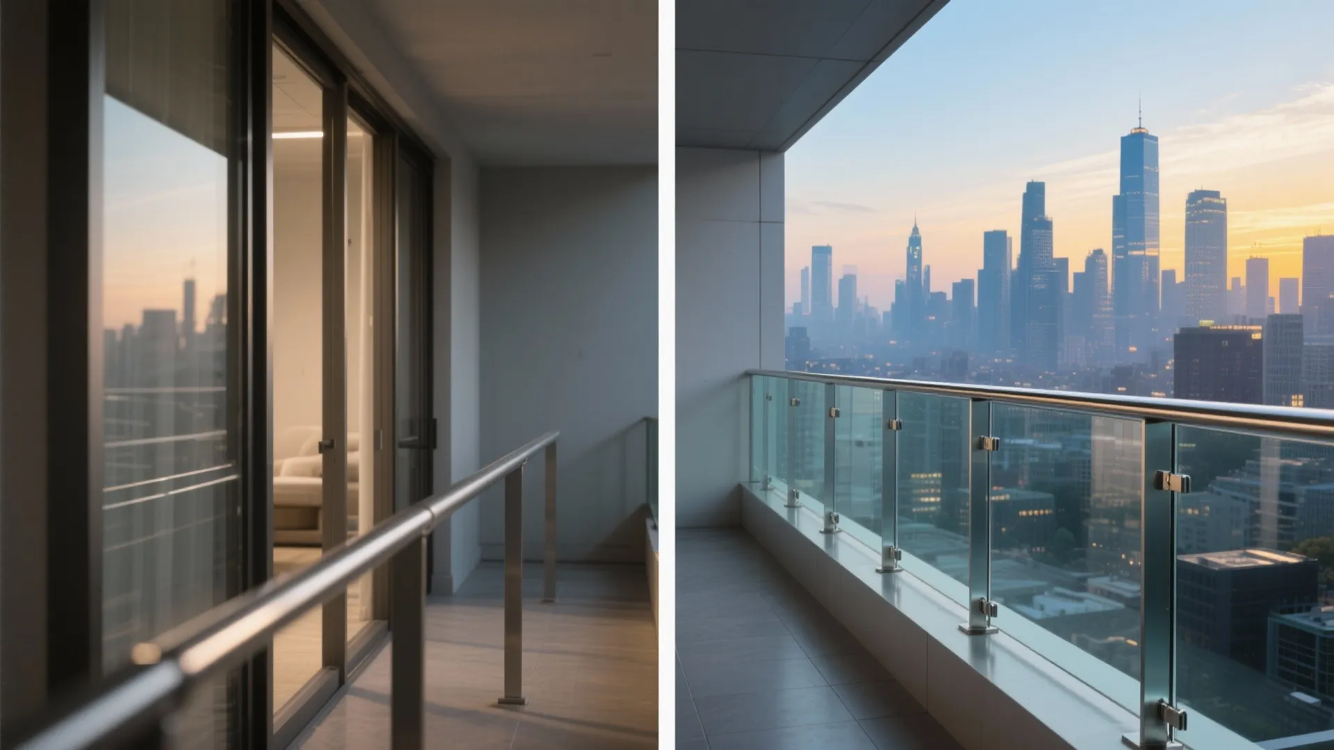 Clear Edges: Glass Balustrade or Transparent Enclosure