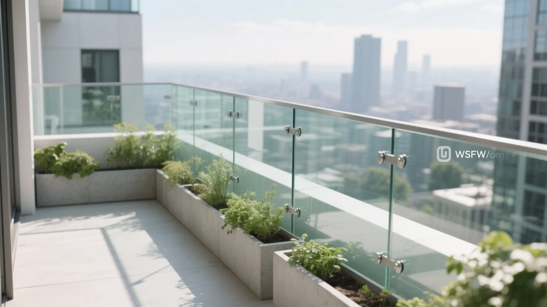 Glass Balustrades with Minimal Hardware