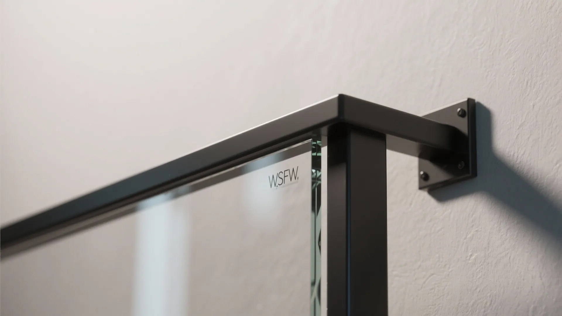 Daylight-first stairwell with mirrors and glass