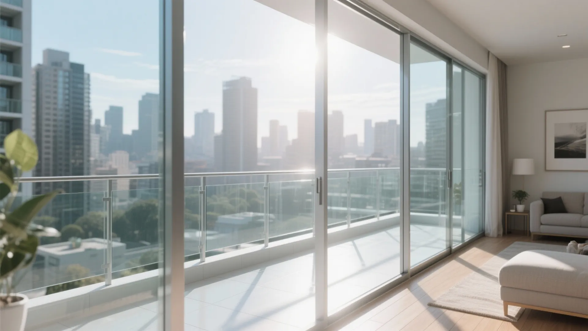 2) Glass Balustrade and Light Play