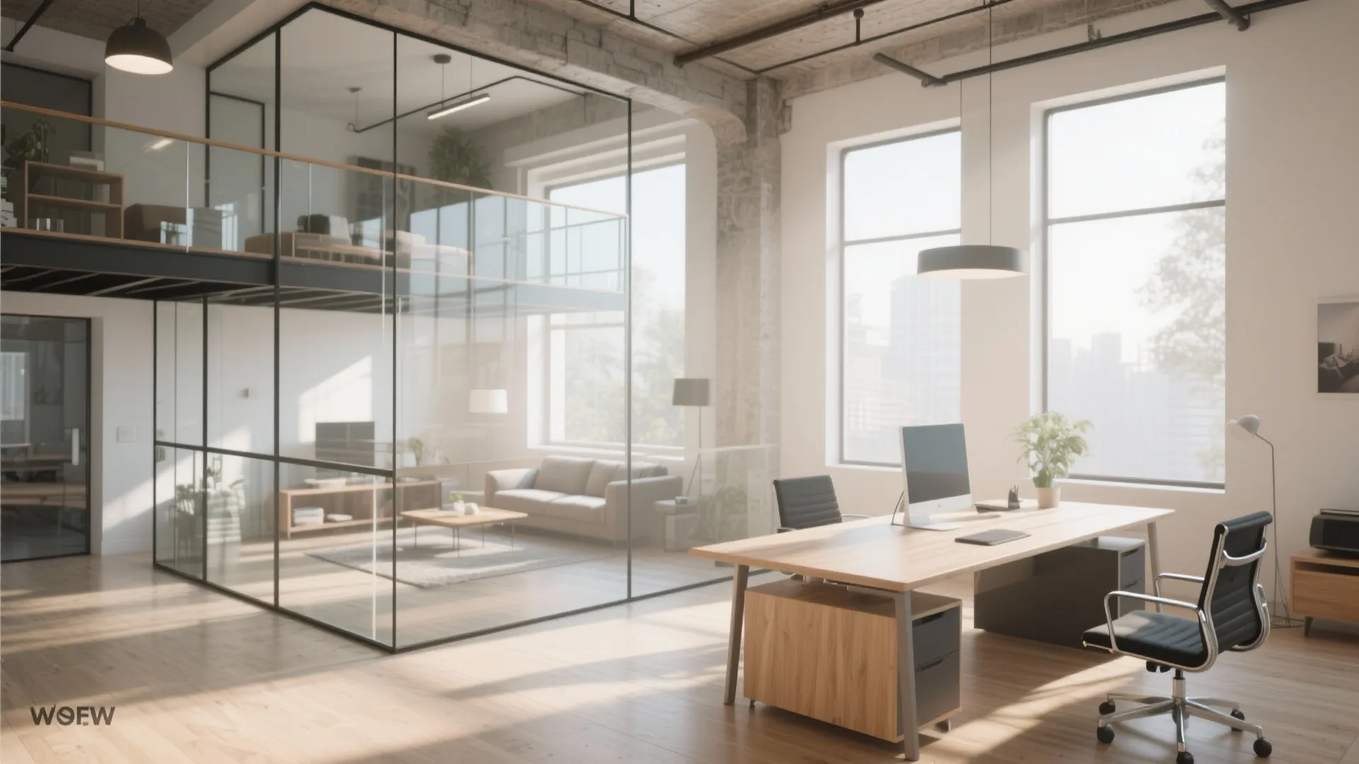 2. Glass Balustrade for Light