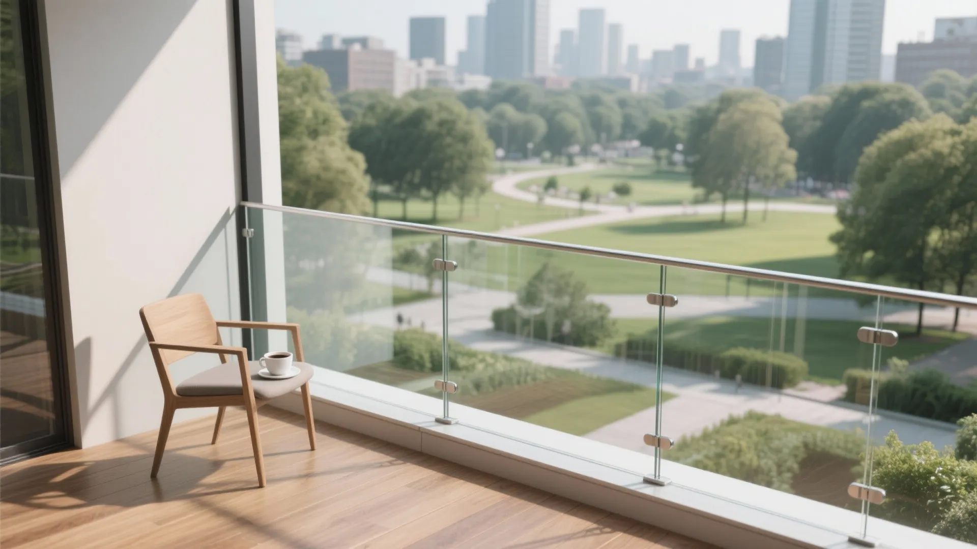 1) Minimalist Glass Balustrade for Uninterrupted Views