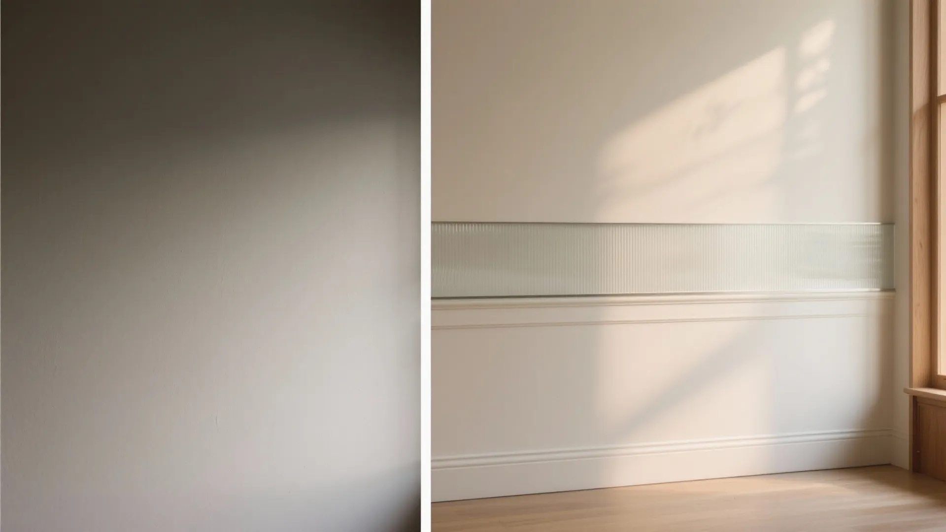 Light-Reflective Neutrals with Glass Bands