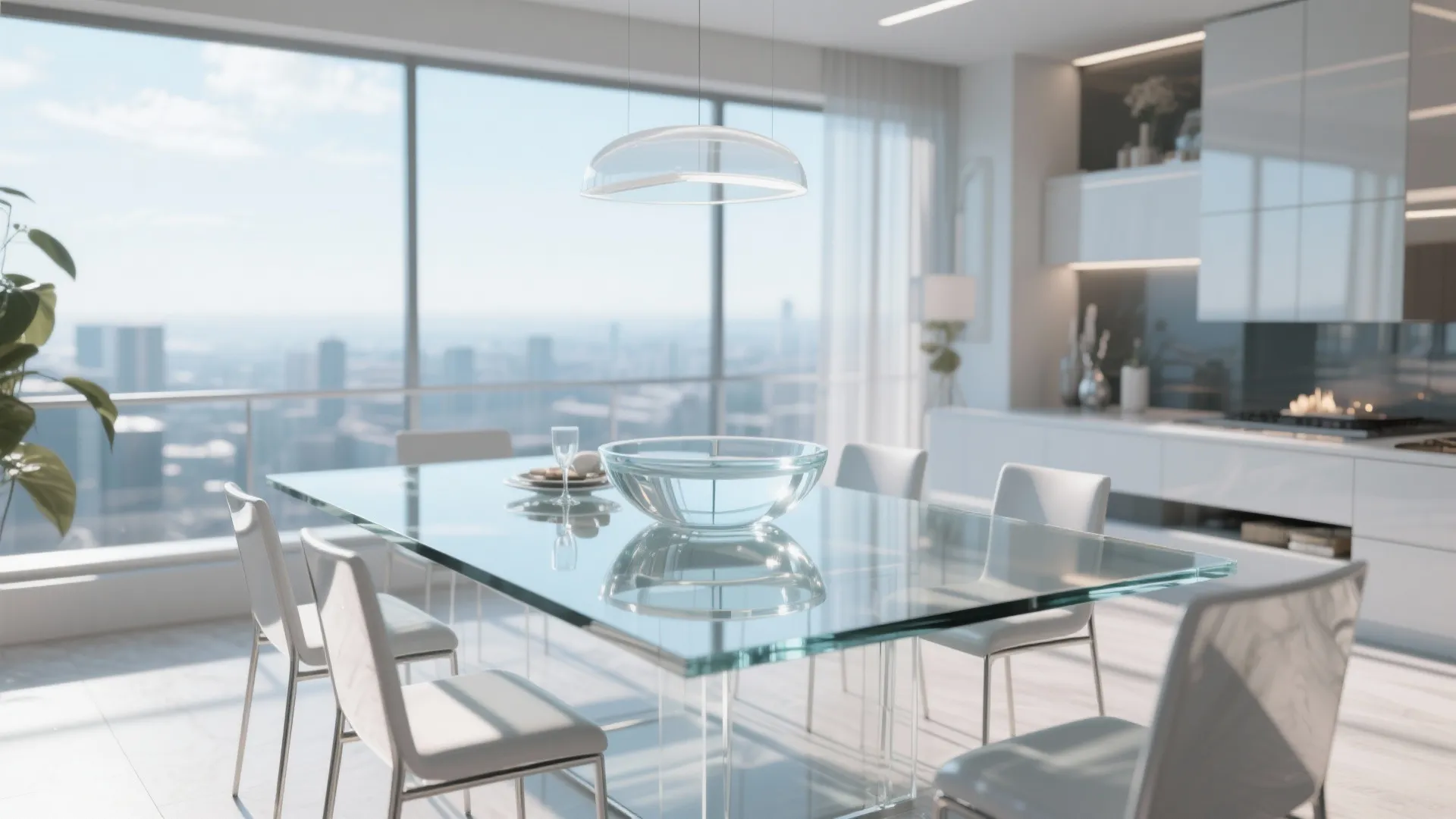 Glass Basin for Contemporary Elegance