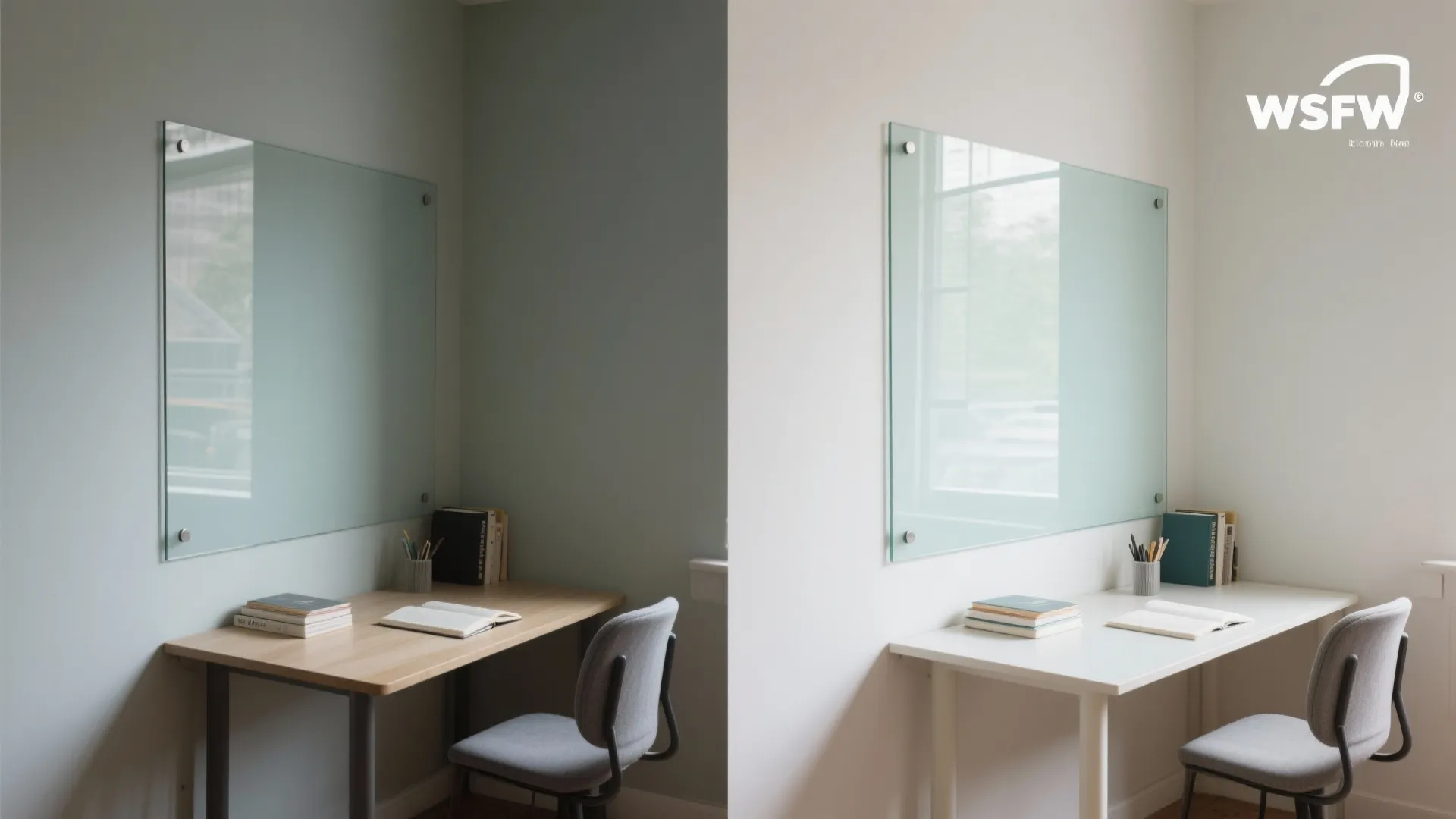 Glass Backsplash Logic, but for Light