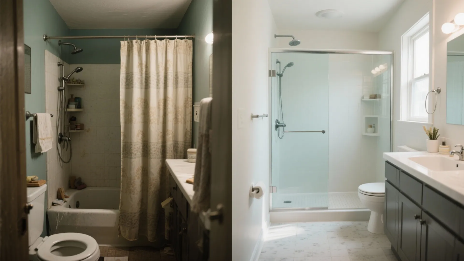 Idea 2: Glass Panels for Visual Depth