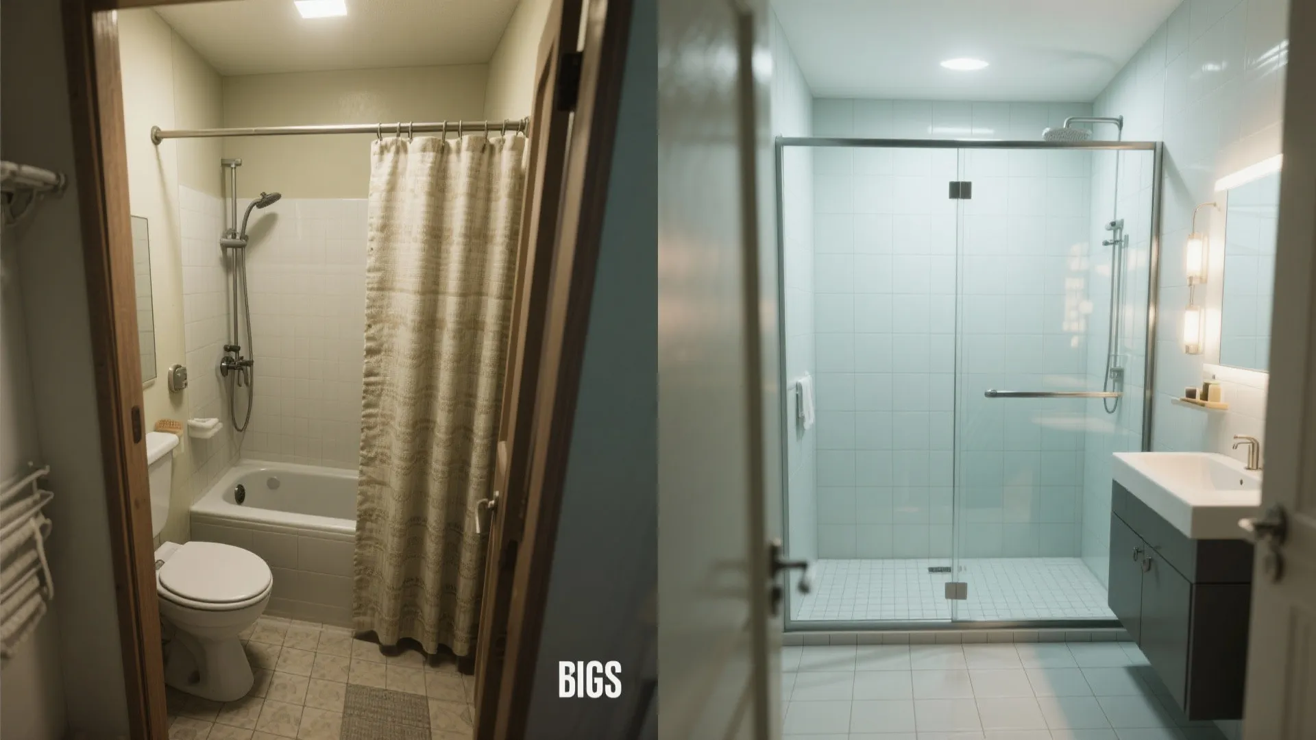 Glass partitions and clear sightlines