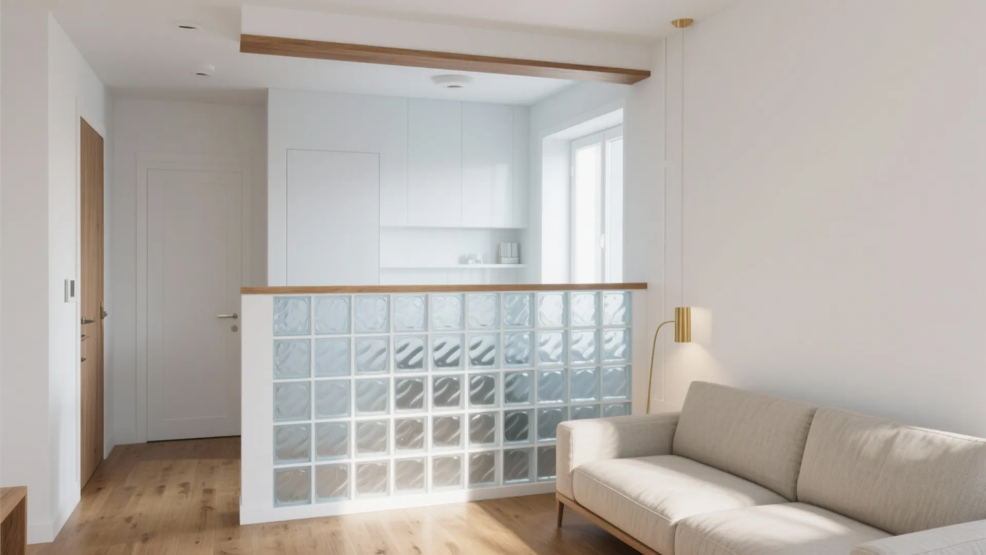 5 Glass Block Design on Wall Ideas That Maximize Light