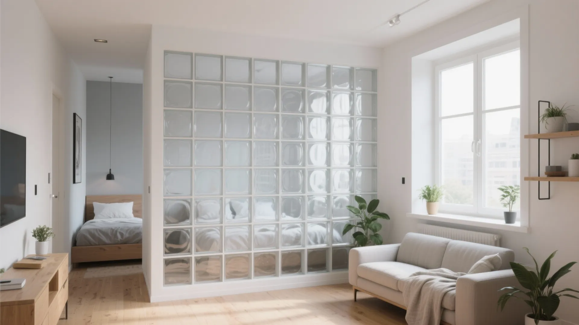 5 glass block wall design ideas for small spaces: How I use glass block walls to brighten, zone, and add texture in compact homes